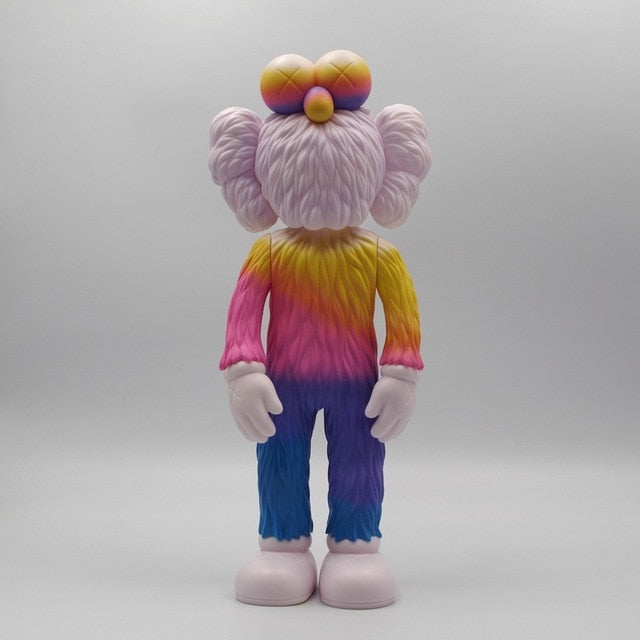 KAWS Iconic Figurine: PVC Collectible Model with XX Eyes for Home Decoration