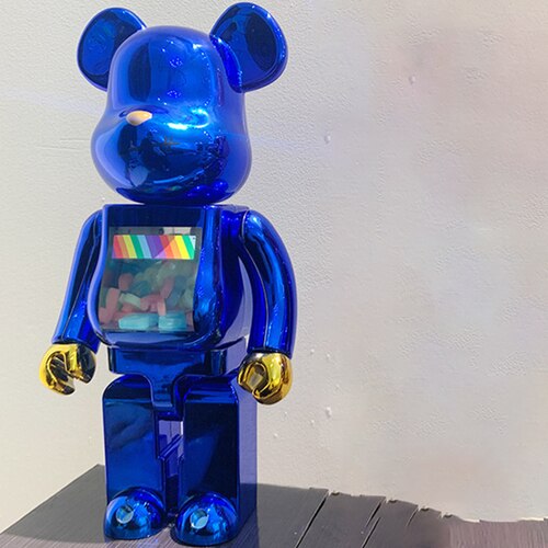 BearBrick Inspired Sculpture Home Deco Statue