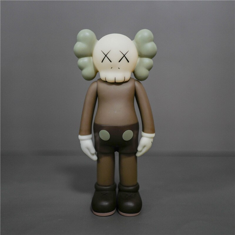 KAWS Iconic Figurine: PVC Collectible Model with XX Eyes for Home Decoration