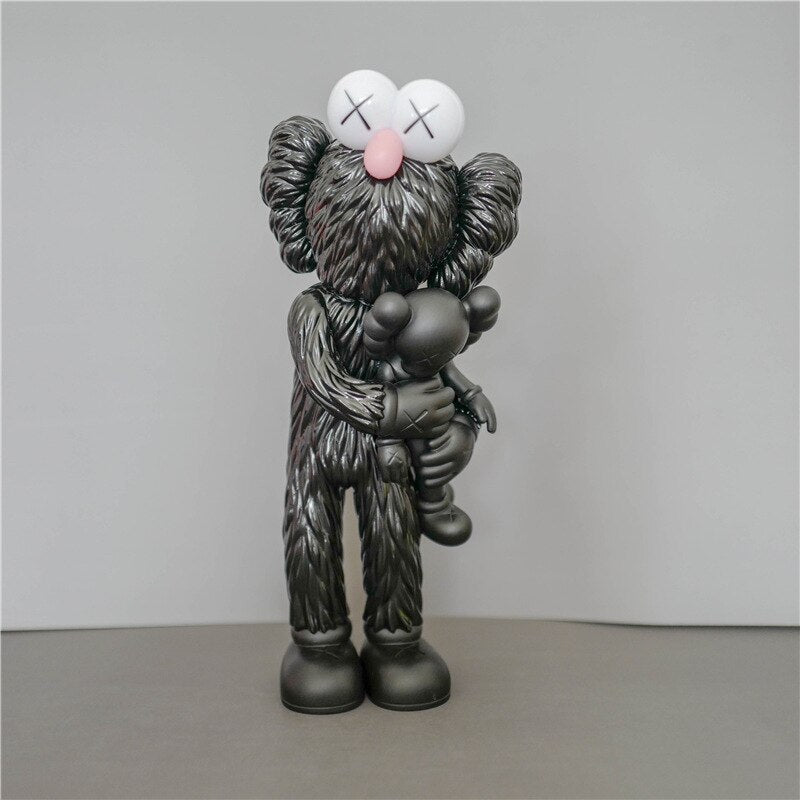 KAWS Iconic Figurine: PVC Collectible Model with XX Eyes for Home Decoration