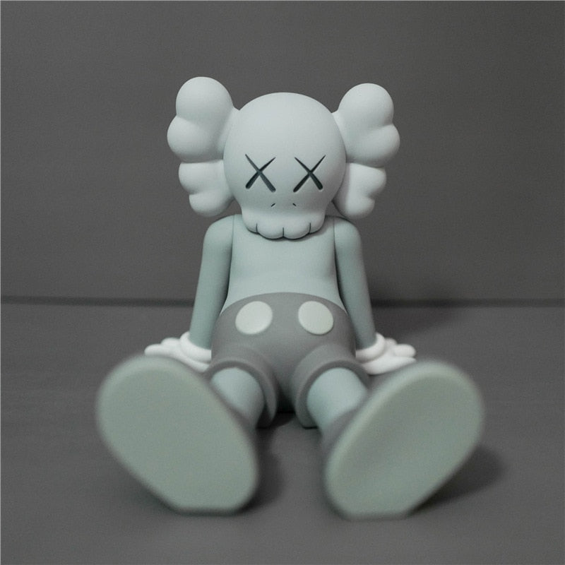 KAWS Iconic Figurine: PVC Collectible Model with XX Eyes for Home Decoration