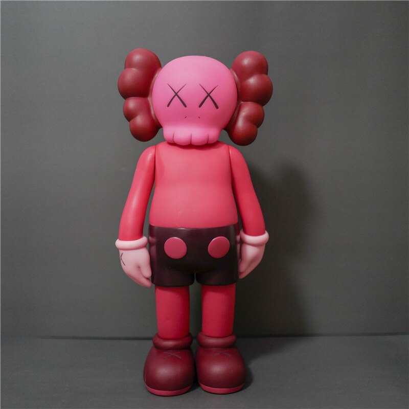 KAWS Iconic Figurine: PVC Collectible Model with XX Eyes for Home Decoration