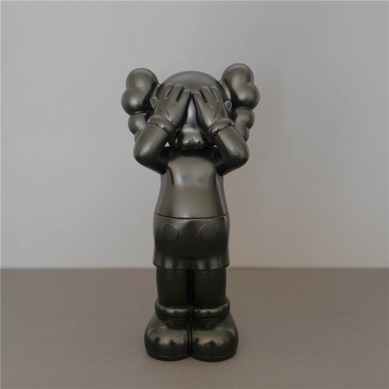 KAWS Iconic Figurine: PVC Collectible Model with XX Eyes for Home Decoration