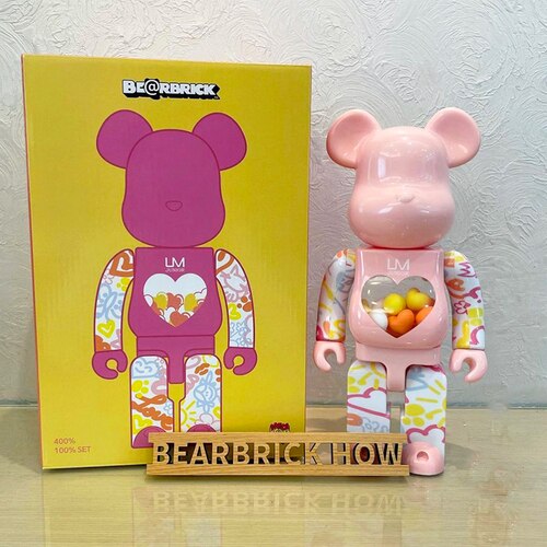 BearBrick Inspired Sculpture Home Deco Statue