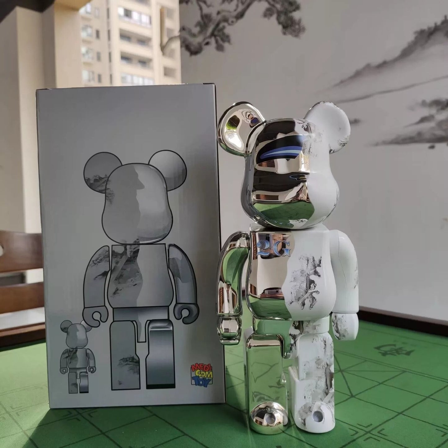 BearBrick Inspired Sculpture Home Deco Statue