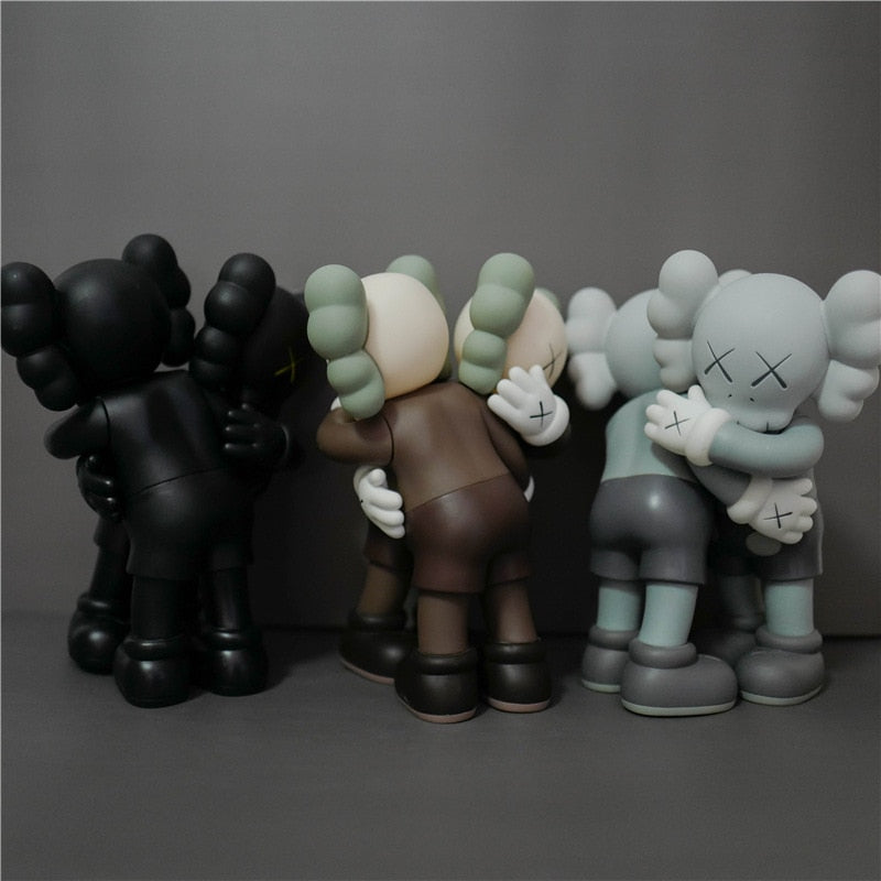 KAWS Iconic Figurine: PVC Collectible Model with XX Eyes for Home Decoration