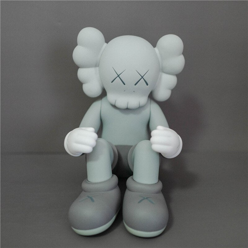 KAWS Iconic Figurine: PVC Collectible Model with XX Eyes for Home Decoration