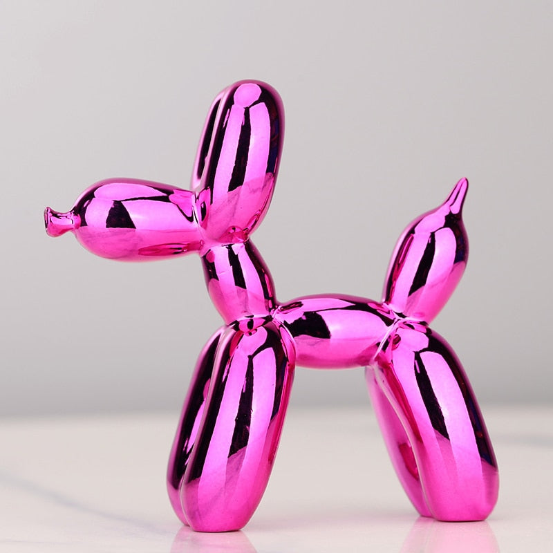 Balloon Dog Electroplated Sculpture Home Deco Statue