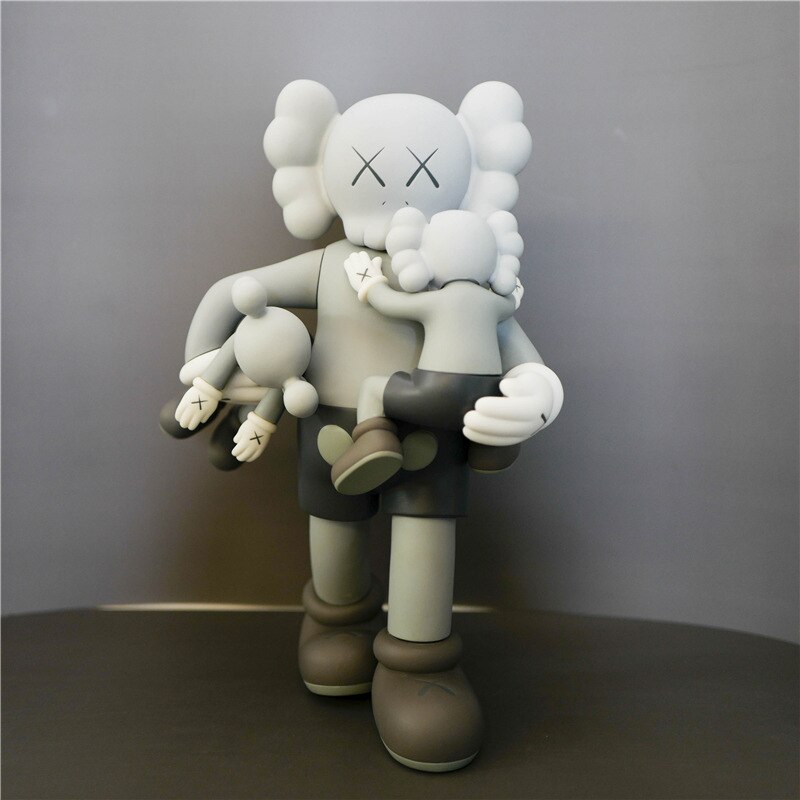 KAWS Iconic Figurine: PVC Collectible Model with XX Eyes for Home Decoration