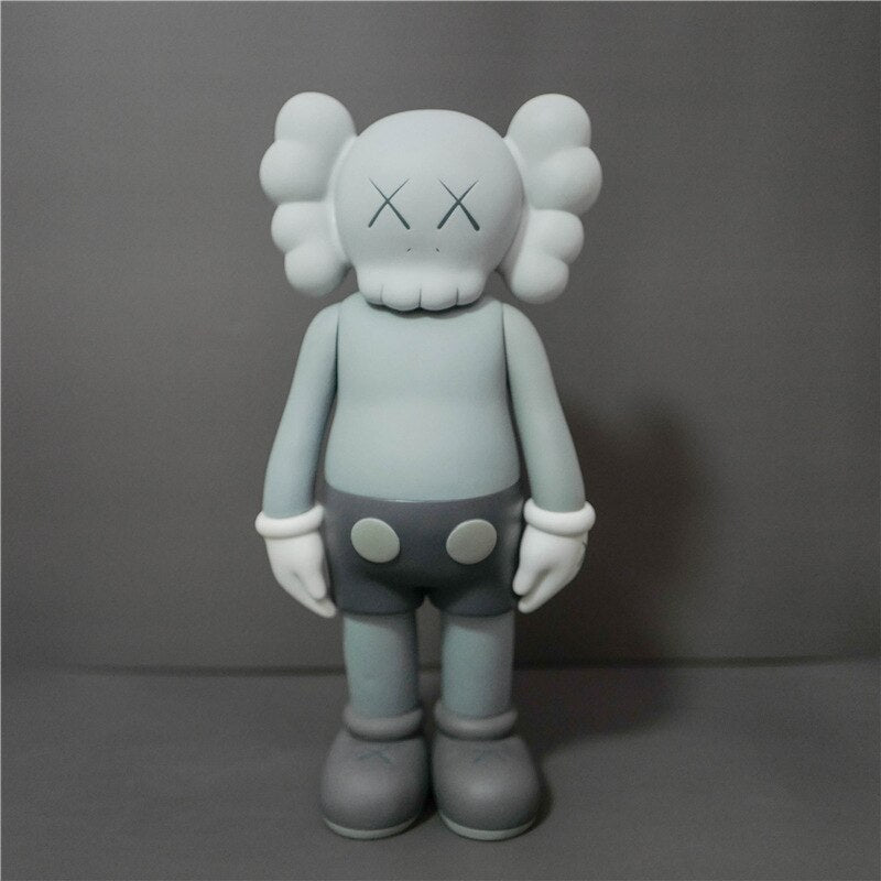 KAWS Iconic Figurine: PVC Collectible Model with XX Eyes for Home Decoration