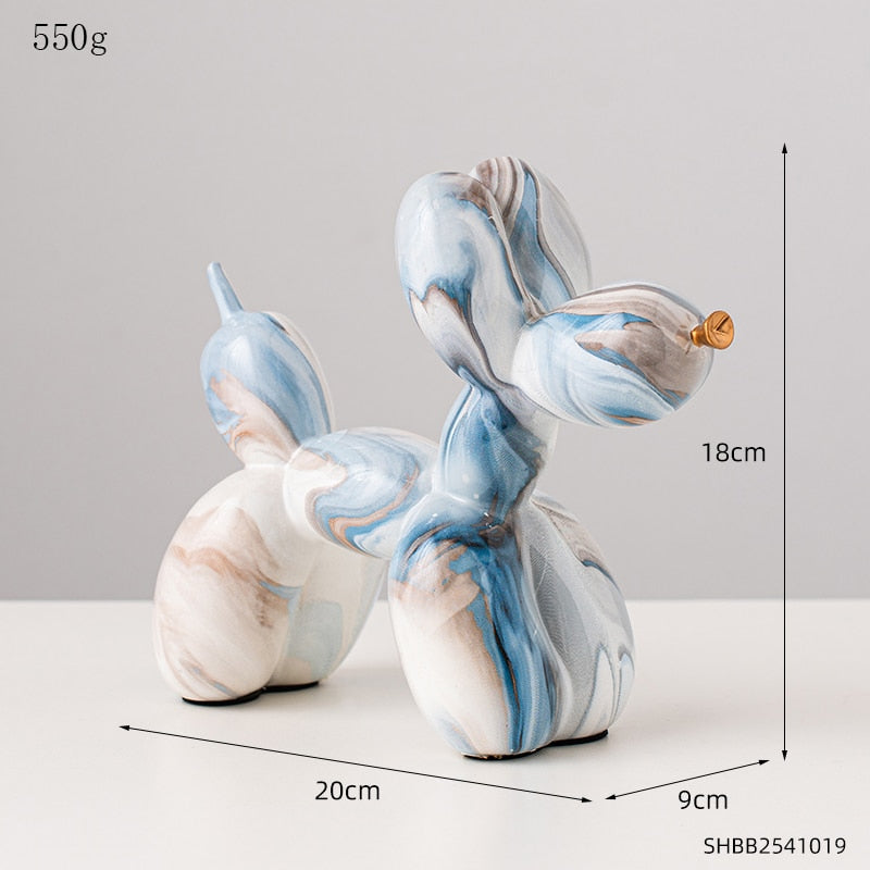 Graffiti French Bulldog Sculpture Home Deco Statue