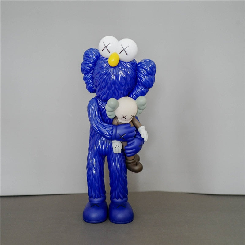 KAWS Iconic Figurine: PVC Collectible Model with XX Eyes for Home Decoration