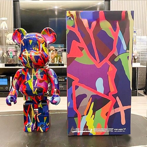 BearBrick Inspired Sculpture Home Deco Statue