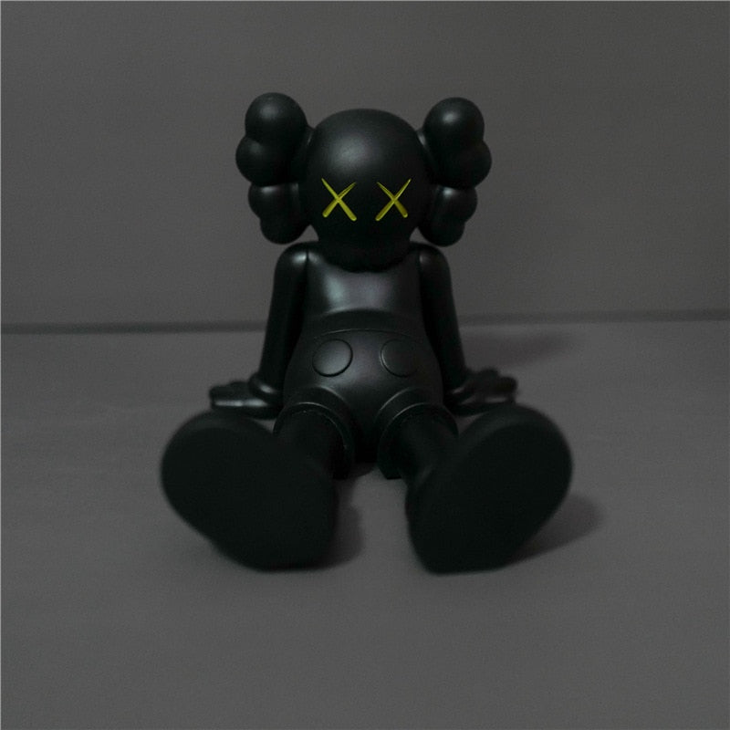 KAWS Iconic Figurine: PVC Collectible Model with XX Eyes for Home Decoration