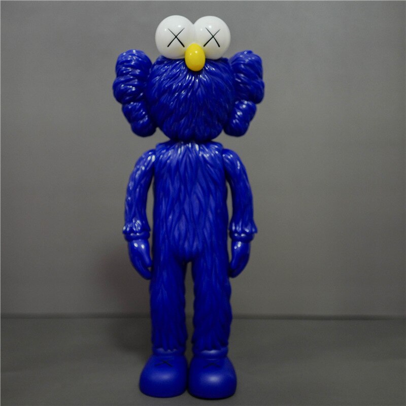 KAWS Iconic Figurine: PVC Collectible Model with XX Eyes for Home Decoration