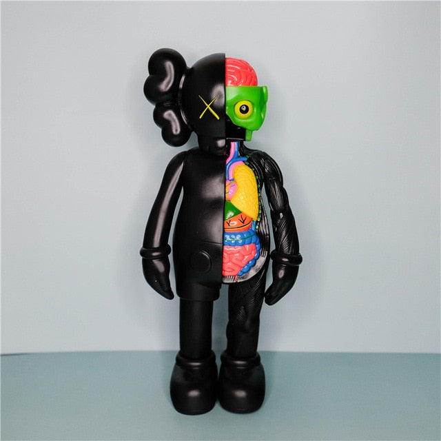 KAWS Iconic Figurine: PVC Collectible Model with XX Eyes for Home Decoration