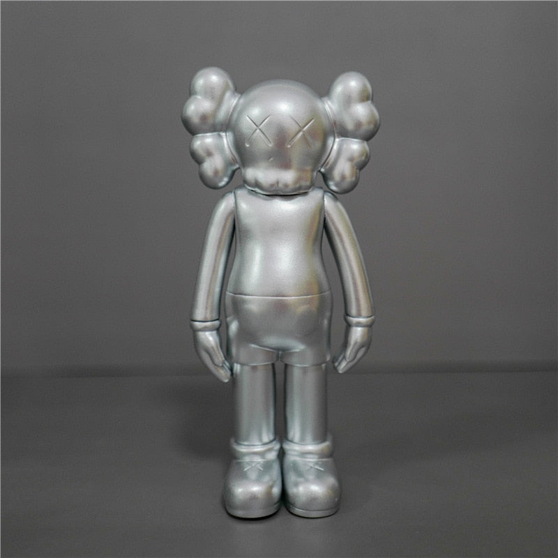 KAWS Iconic Figurine: PVC Collectible Model with XX Eyes for Home Decoration