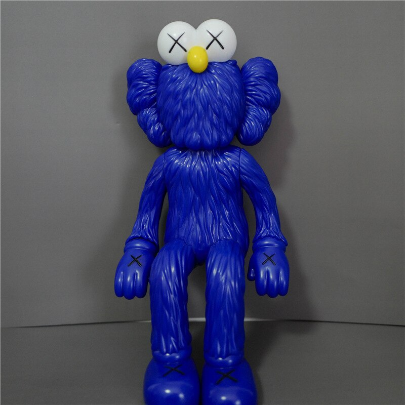 KAWS Iconic Figurine: PVC Collectible Model with XX Eyes for Home Decoration