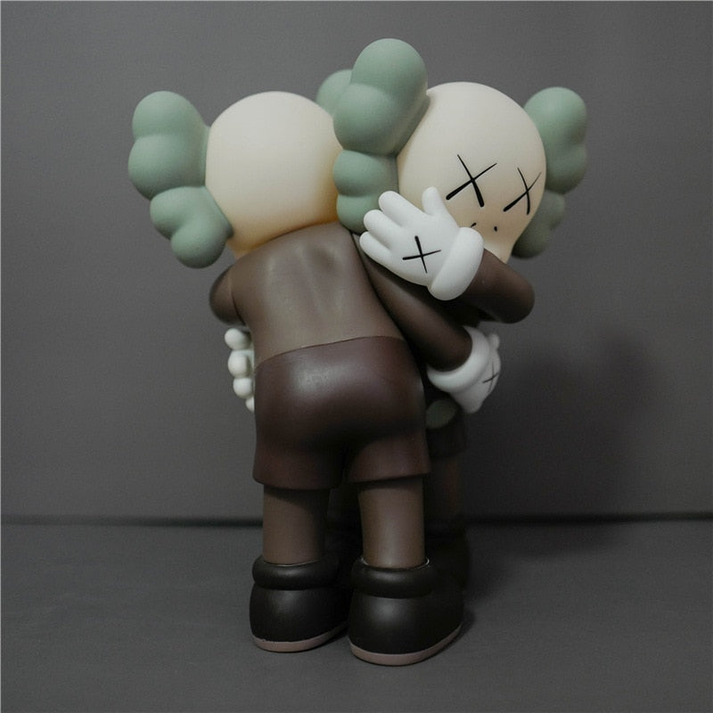 KAWS Iconic Figurine: PVC Collectible Model with XX Eyes for Home Decoration