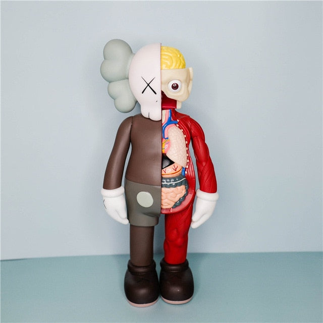 KAWS Iconic Figurine: PVC Collectible Model with XX Eyes for Home Decoration