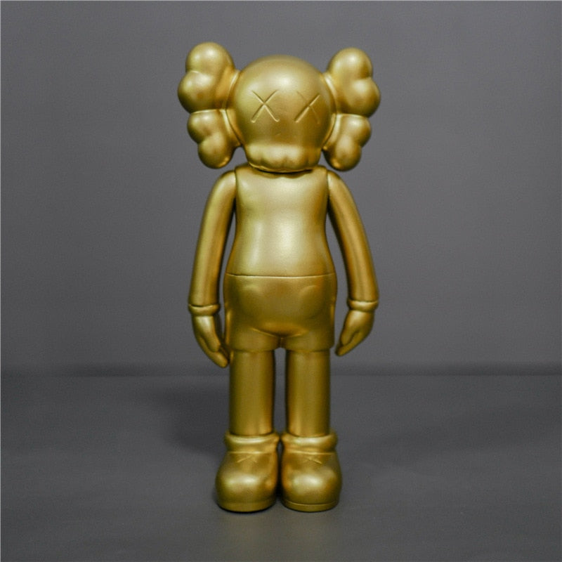 KAWS Iconic Figurine: PVC Collectible Model with XX Eyes for Home Decoration