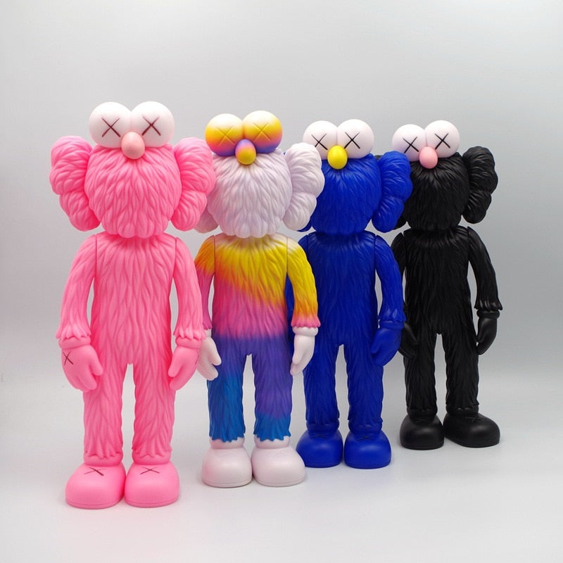 KAWS Iconic Figurine: PVC Collectible Model with XX Eyes for Home Decoration