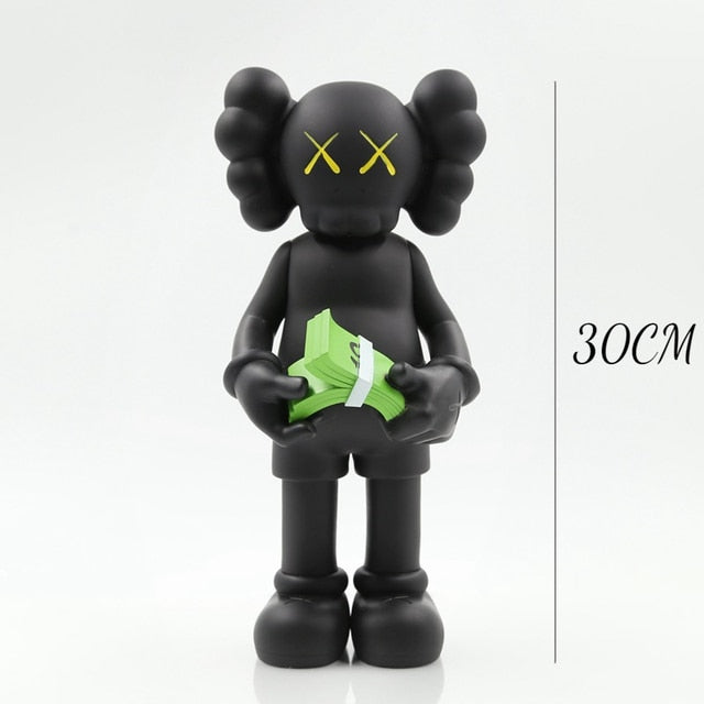 KAWS Iconic Figurine: PVC Collectible Model with XX Eyes for Home Decoration