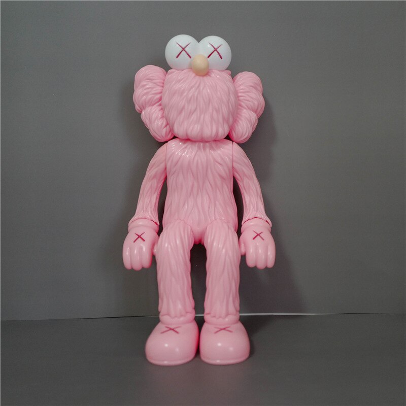 KAWS Iconic Figurine: PVC Collectible Model with XX Eyes for Home Decoration