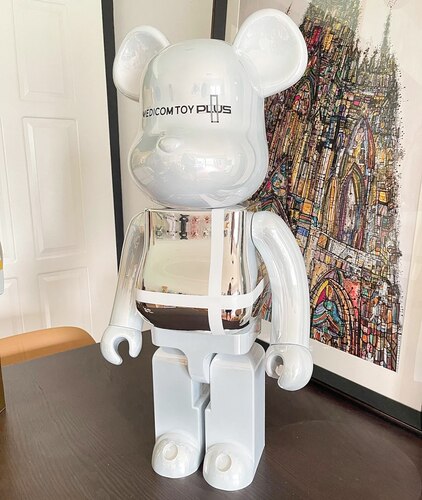 BearBrick Inspired Sculpture Home Deco Statue
