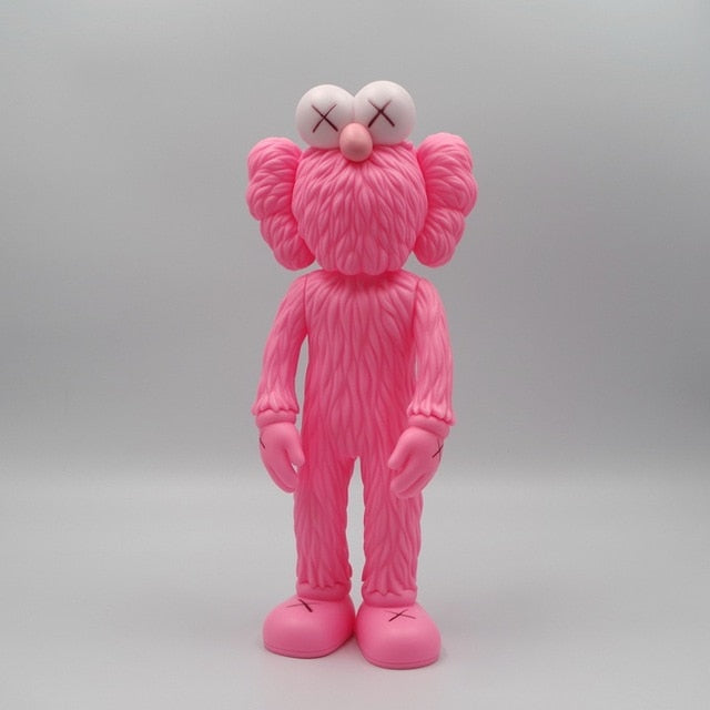 KAWS Iconic Figurine: PVC Collectible Model with XX Eyes for Home Decoration