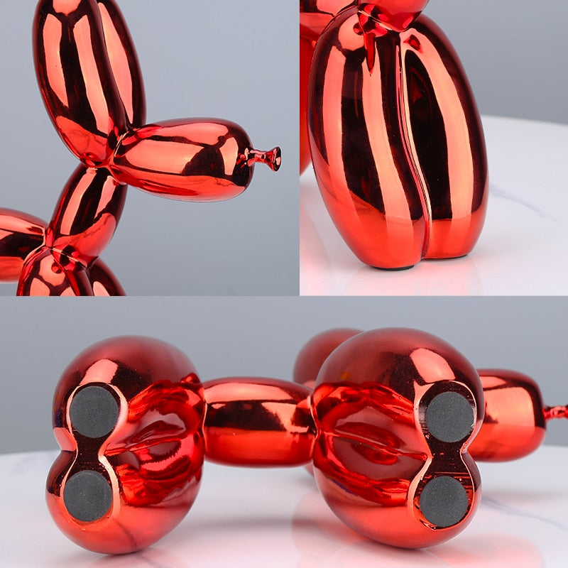 Balloon Dog Electroplated Sculpture Home Deco Statue