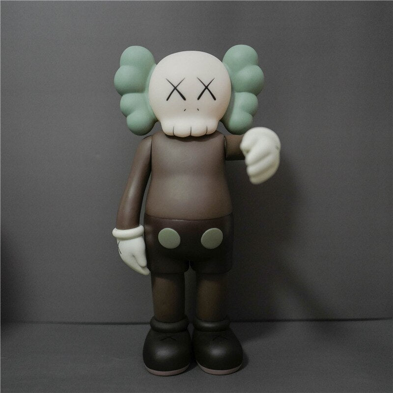 KAWS Iconic Figurine: PVC Collectible Model with XX Eyes for Home Decoration