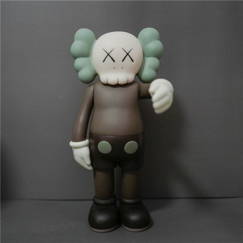 KAWS Iconic Figurine: PVC Collectible Model with XX Eyes for Home 