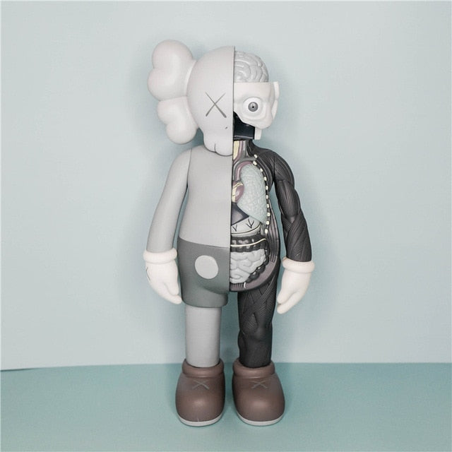 KAWS Iconic Figurine: PVC Collectible Model with XX Eyes for Home Decoration