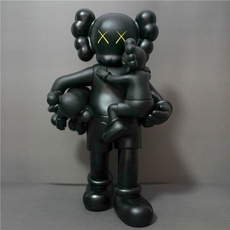 KAWS Iconic Figurine: PVC Collectible Model with XX Eyes for Home Decoration