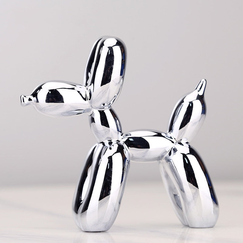 Balloon Dog Electroplated Sculpture Home Deco Statue