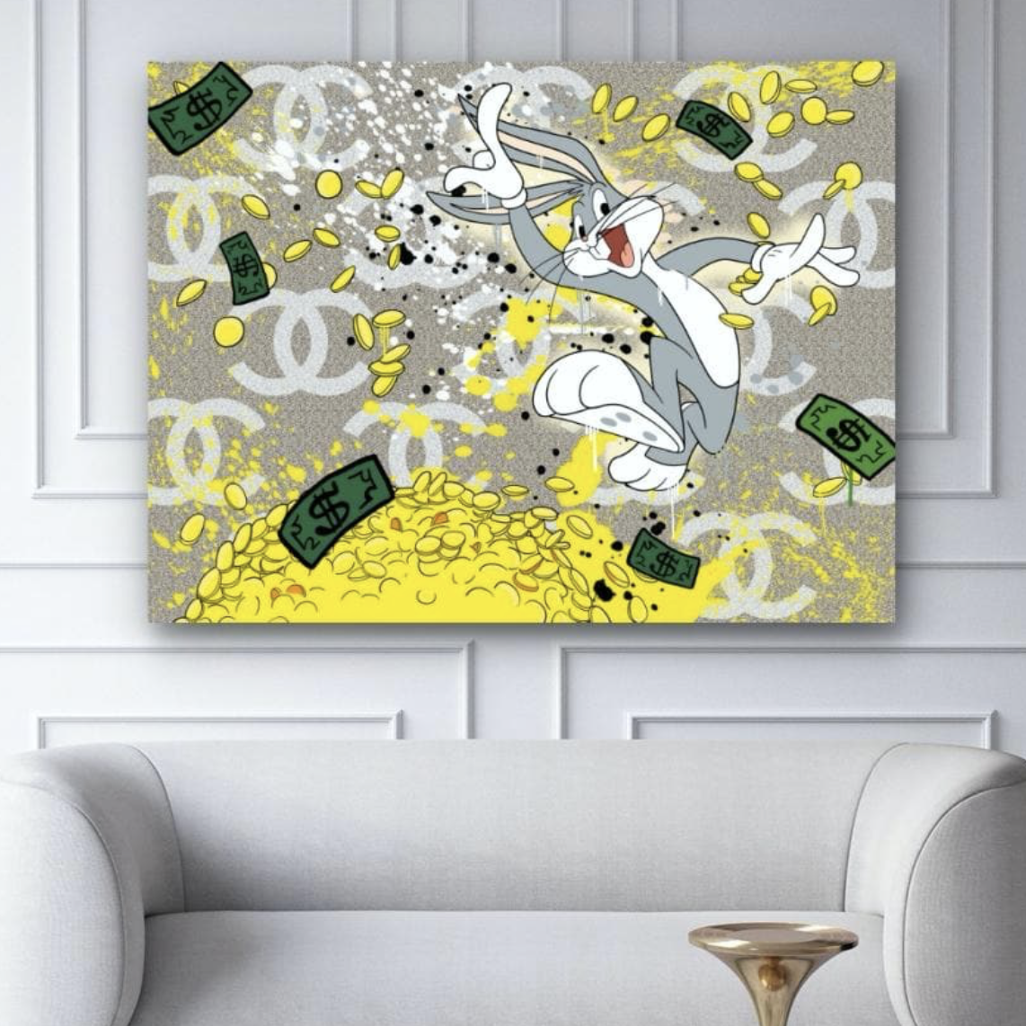 Bugs in the Money Canvas