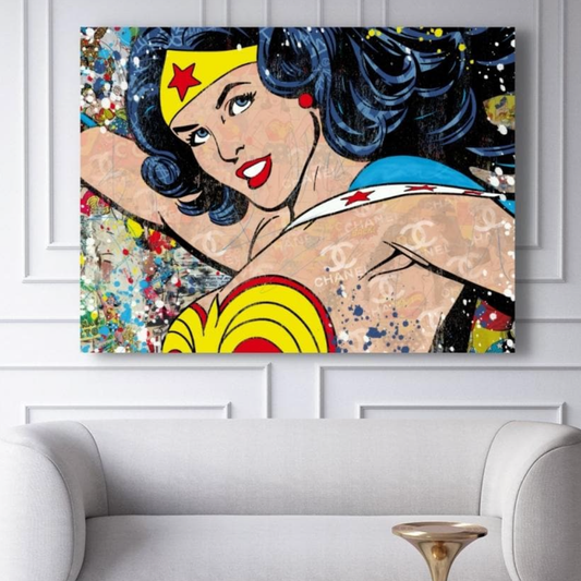 Designer Superwoman Canvas