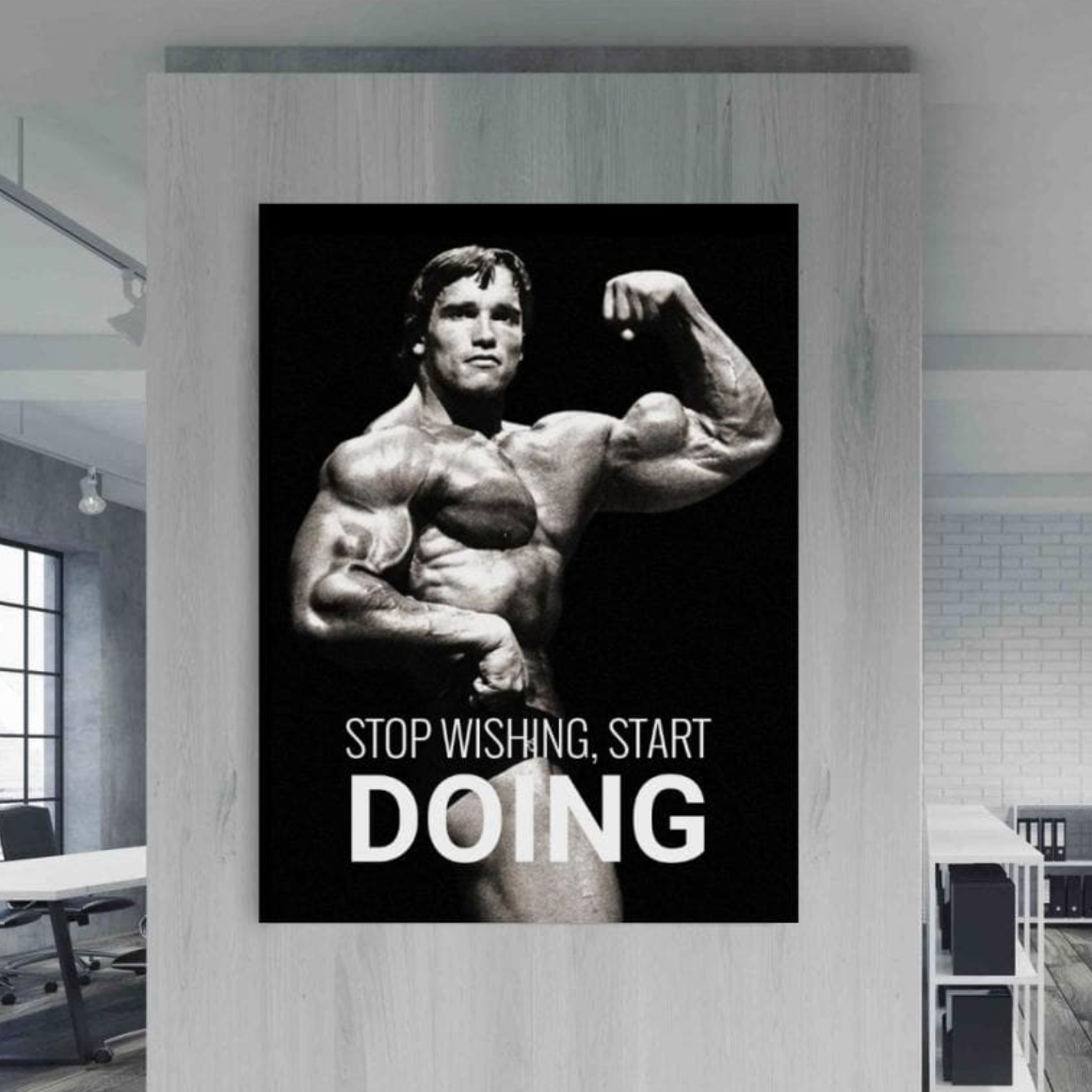 Start Doing Gym Motivation Canvas