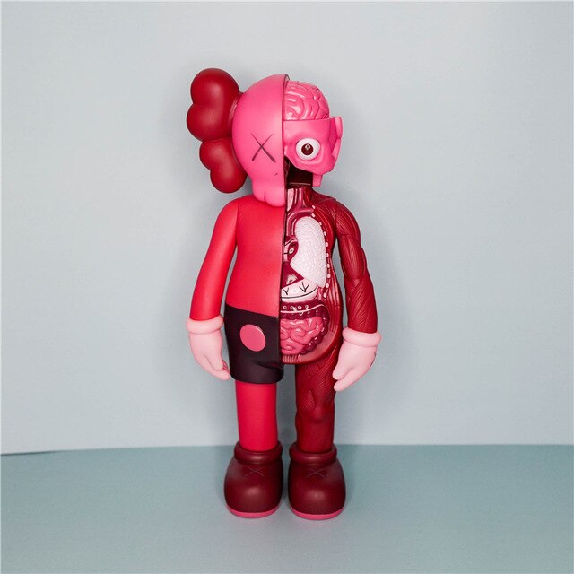 KAWS Iconic Figurine: PVC Collectible Model with XX Eyes for Home Decoration