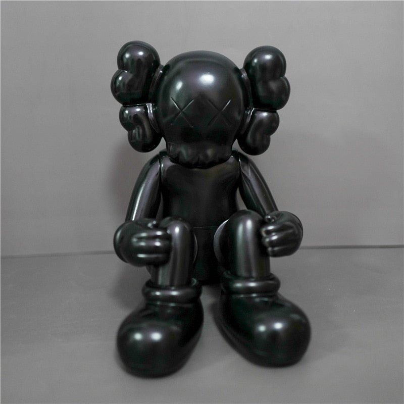 KAWS Iconic Figurine: PVC Collectible Model with XX Eyes for Home Decoration