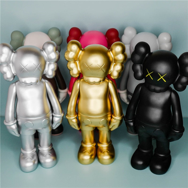 KAWS Iconic Figurine: PVC Collectible Model with XX Eyes for Home Decoration