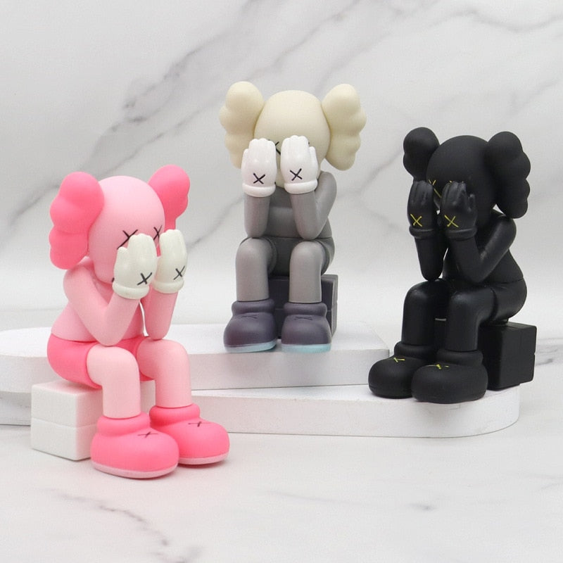 Brian Donnelly Inspired KAWS Statue Home Decoration Resin Art Sculpture