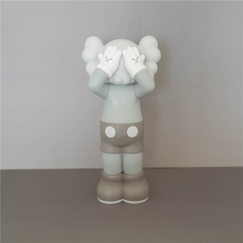 KAWS Iconic Figurine: PVC Collectible Model with XX Eyes for Home Decoration