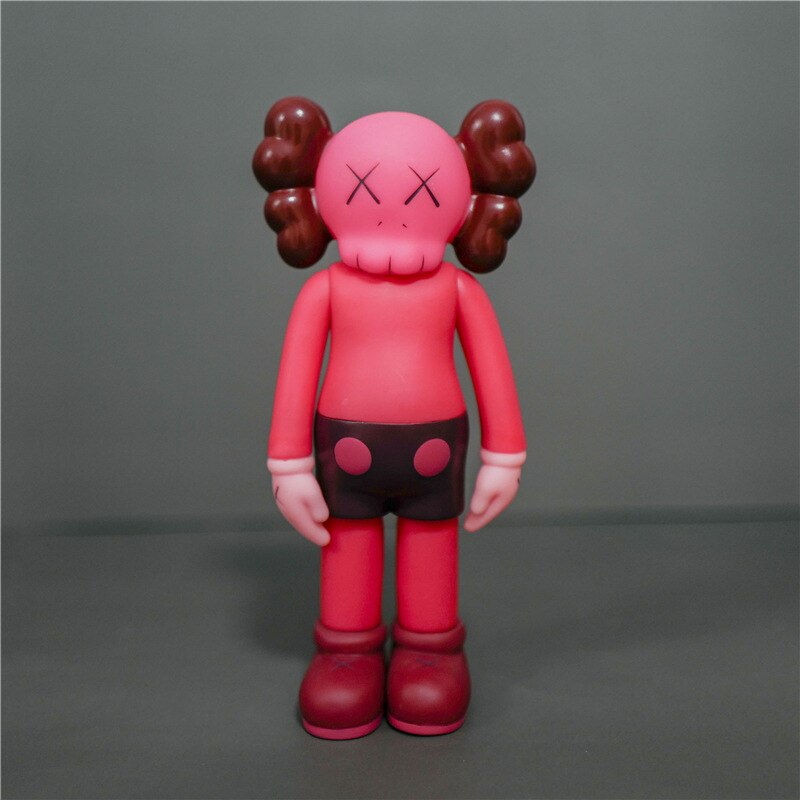 KAWS Iconic Figurine: PVC Collectible Model with XX Eyes for Home Decoration