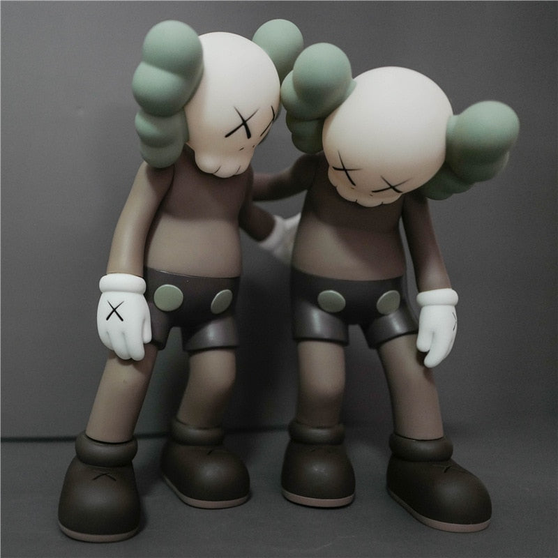 KAWS Iconic Figurine: PVC Collectible Model with XX Eyes for Home Decoration