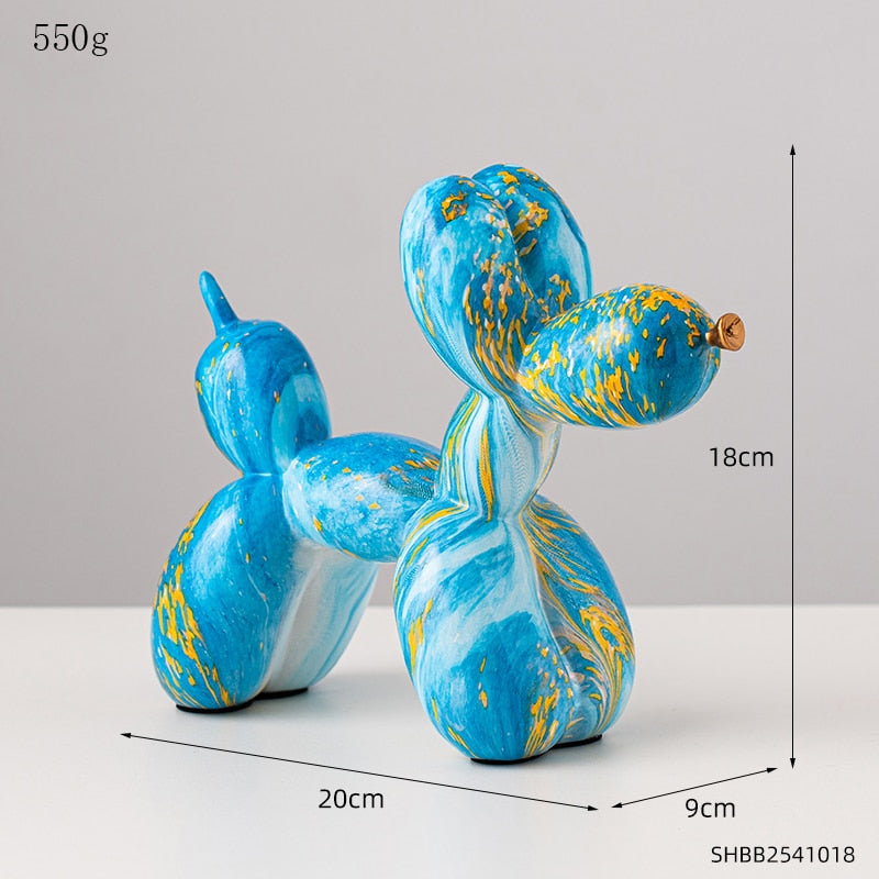 Graffiti French Bulldog Sculpture Home Deco Statue