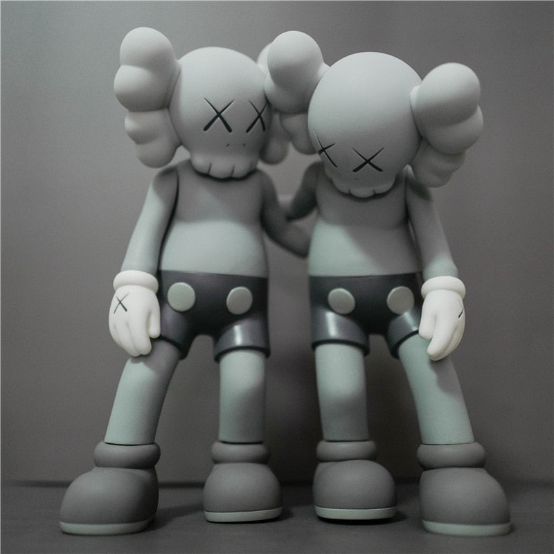 KAWS Iconic Figurine: PVC Collectible Model with XX Eyes for Home Decoration