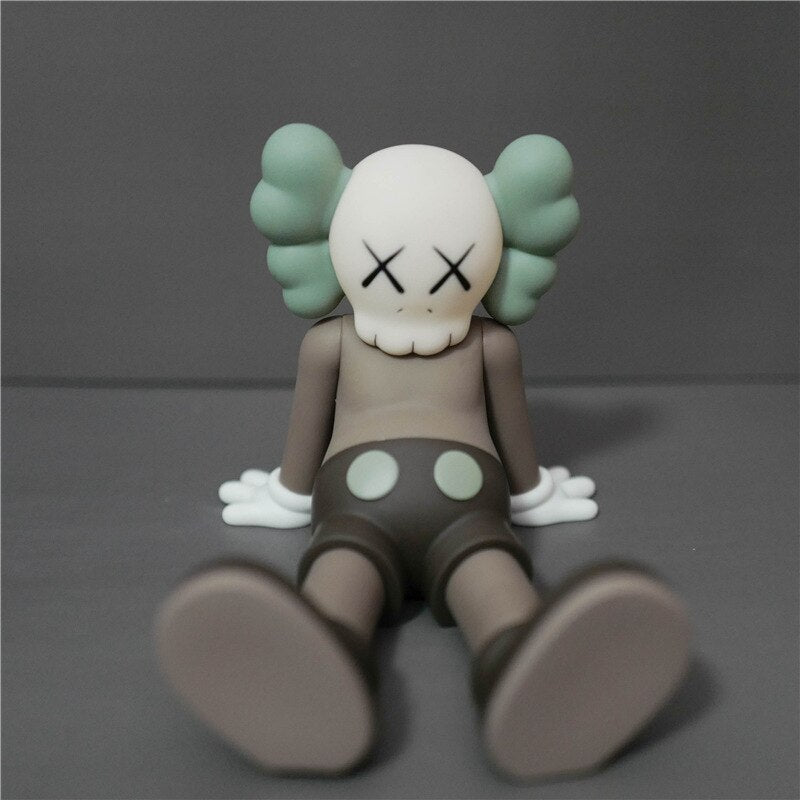 KAWS Iconic Figurine: PVC Collectible Model with XX Eyes for Home Decoration