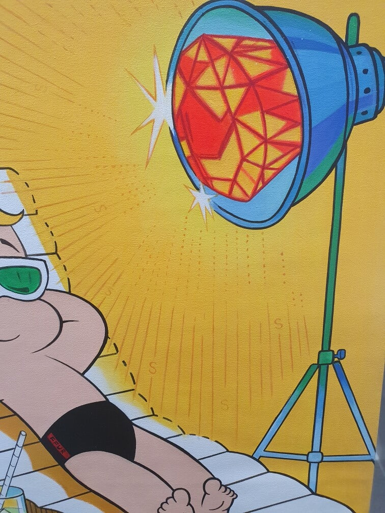 Original Artwork: Diamonds Shine So Much Better - Own a Piece of Radiant Luxury by FFUR